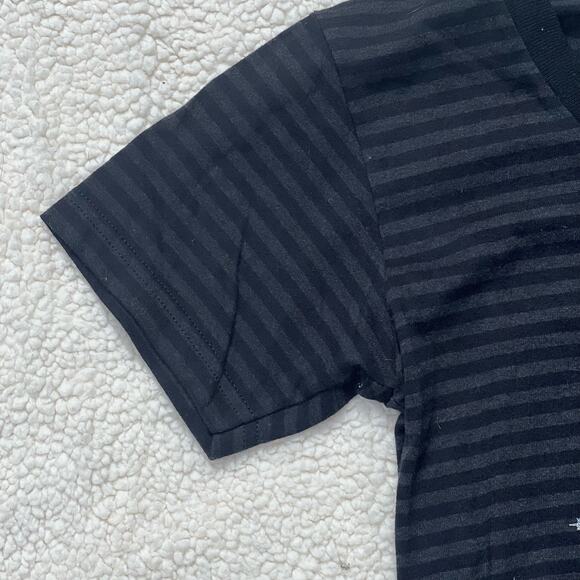 Disney Peter Pan Tinkerbell Striped Graphic T-Shirt Top Womens Size Medium - Picture 5 of 7